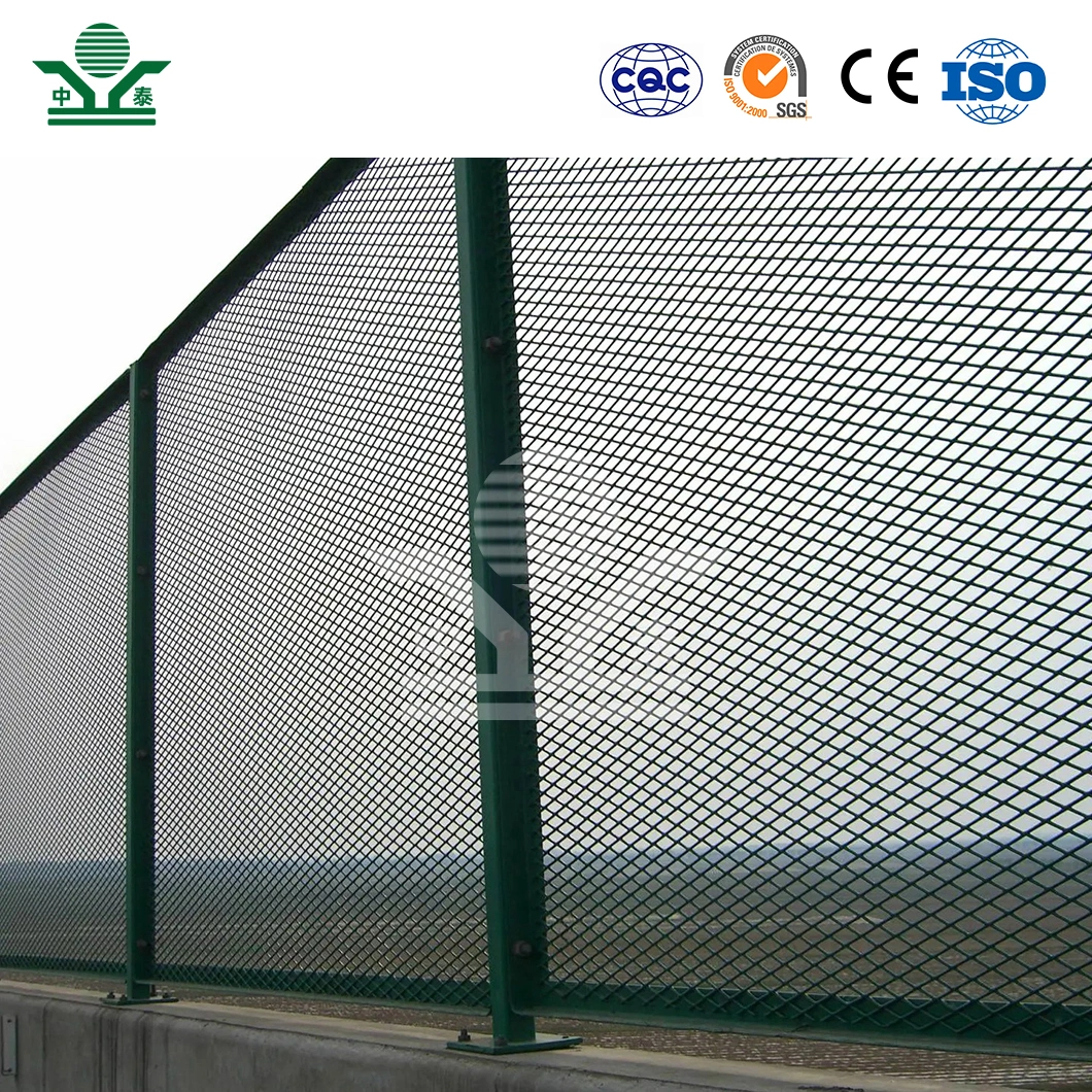 Zhongtai 904L Stainless Steel Plate Material 5X10 Expanded Metal Mesh China Manufacturing 8 X 12mm Opening Expanded Aluminum Sheet