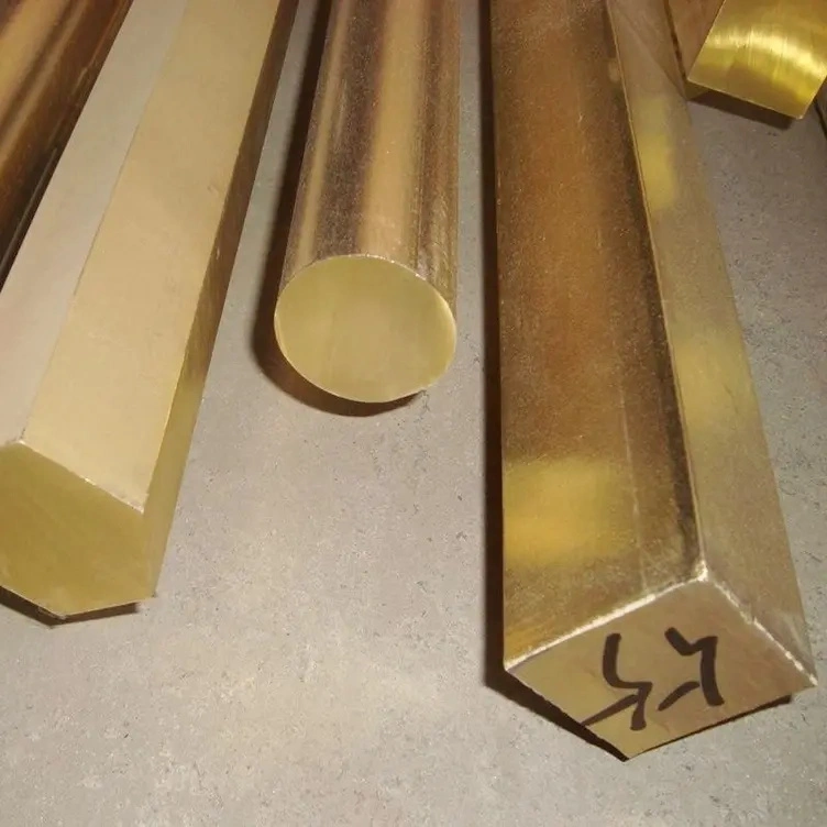 High Quality Metal Rod Brass Copper Bar Round Solid Bronze Brass Bar in Stock