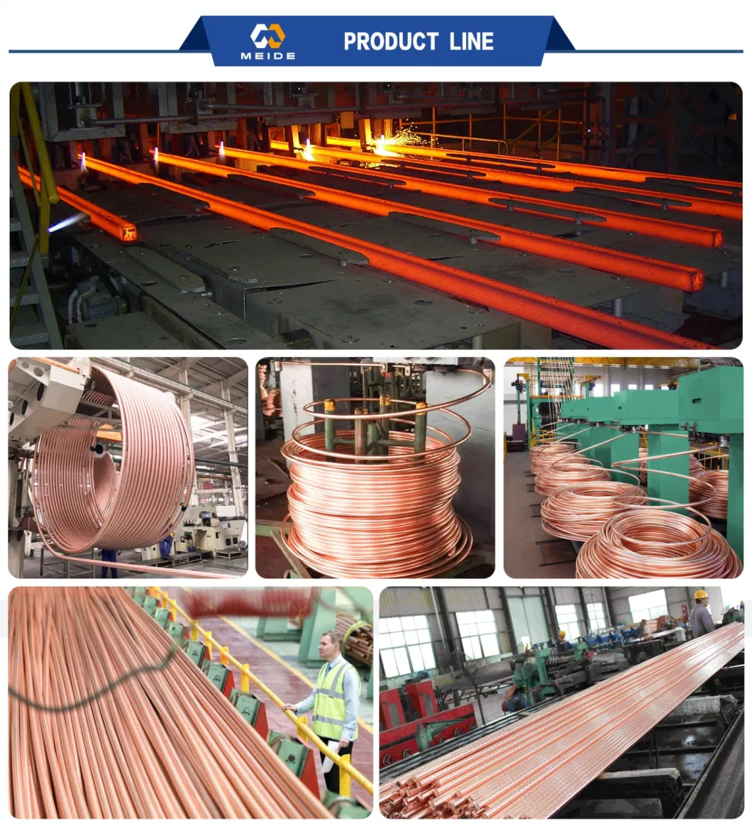 Solid Round Copper Bar C27200 C28000 C28500 C26200 Large Diameter Brazing Rod Copper Bar Forging