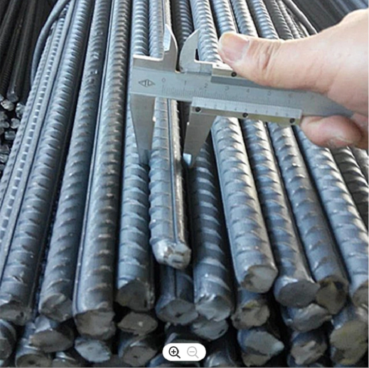 HRB400 HRB500 Deformed Steel Round Bar Construction Reinforcing Iron Bar Hot Rolled Steel Smooth Corrugated Tmt Rebar