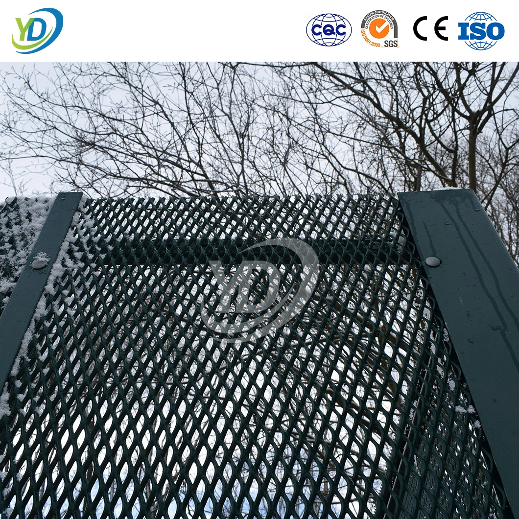 Yeeda Large Expanded Metal China Suppliers Steel Expanded Mesh Sheets 10m 20m 22m Length Anti-Glare Galvanised Expanded Mesh