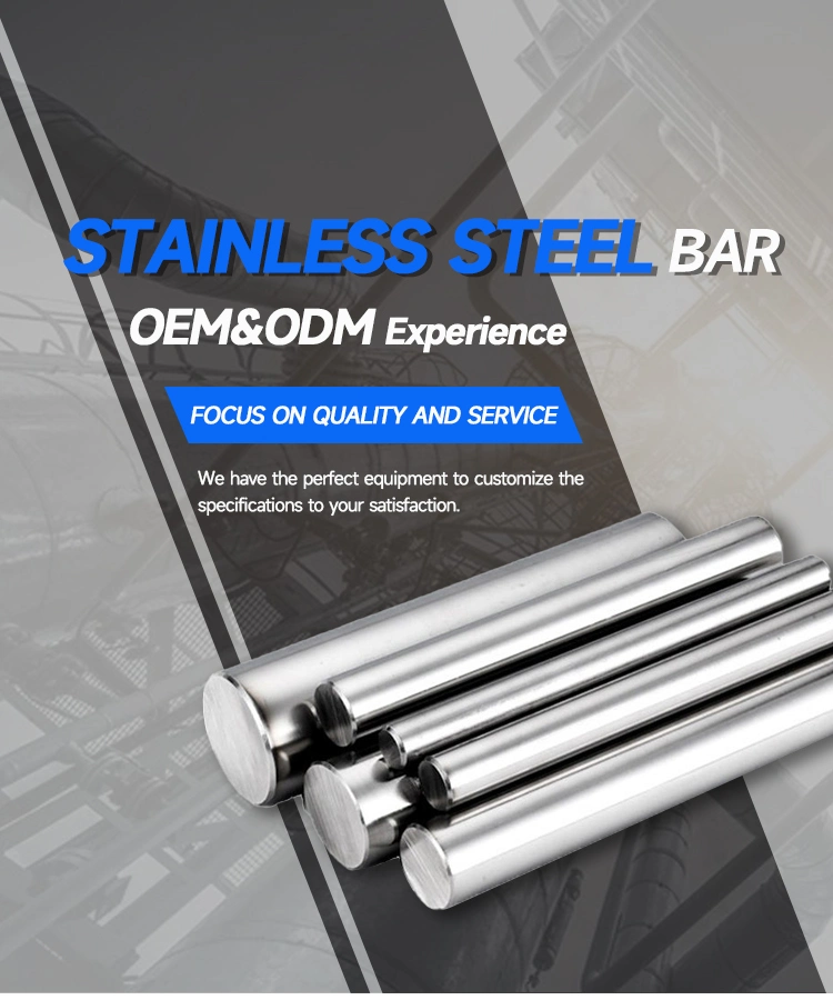 10mm 16mm 18mm 20mm 25mm 303 304 Stainless Steel Round Rod Bar