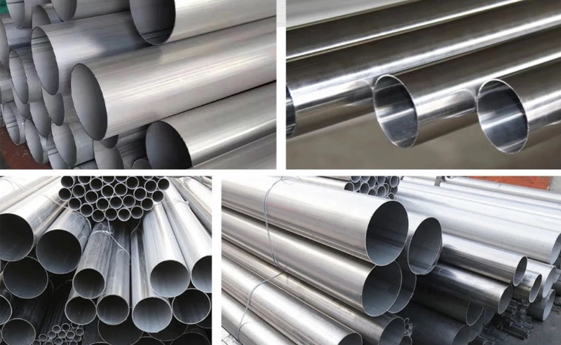 ASTM 430 1cr17 Ss Round Tube Tubing Seamless Metal Stainless Steel Pipe