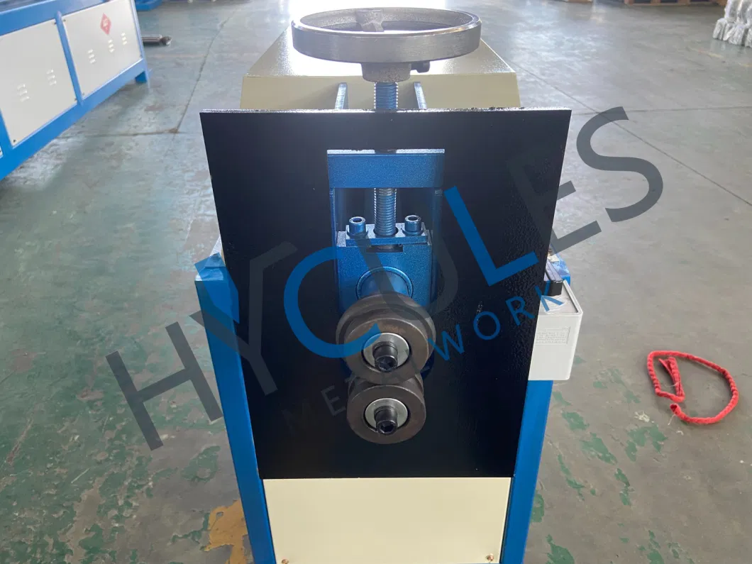 Electric HVAC Metal Sheet Round Duct Beading Rotary Machine