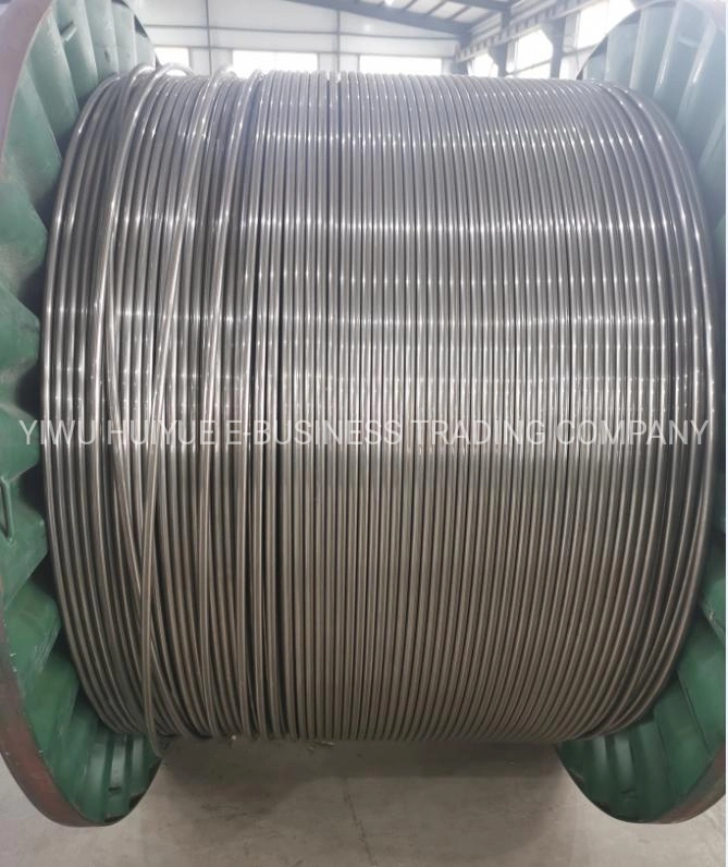 304 Stainless Steel Coiled Tubing Welded, 10mm Od, 1mm Wall Thickness