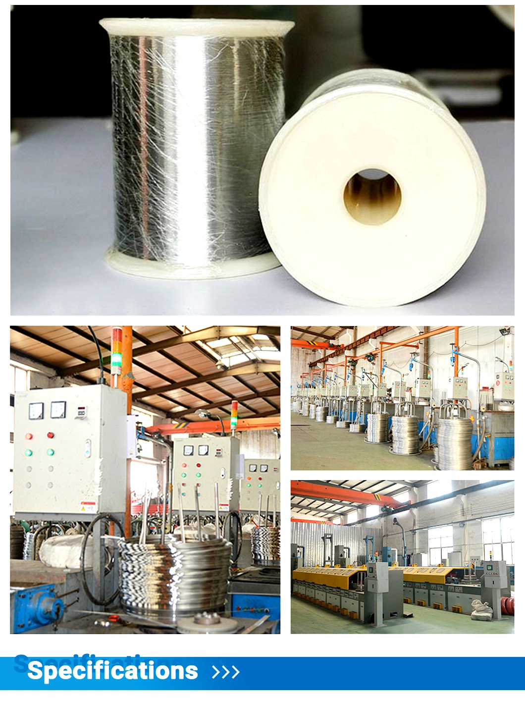 321, 321H, 347, 347H, 304 Stainless Steel Wire Lashing Wire 1mm 2mm 3mm Ss Wire Steel Wire Rod