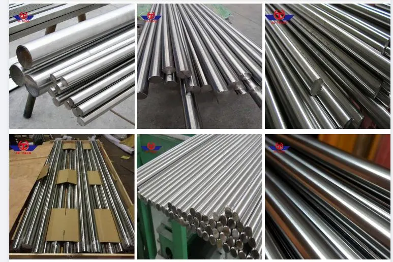 Wholesale Retail Factory Polished 10mm 20mm 25mm Diameter Ss 303 304 316L 310S 2205 2507 Stainless Steel Round Rod