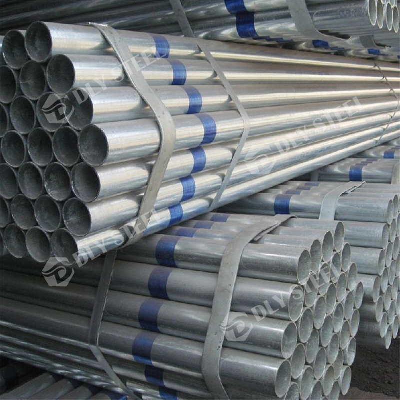 Hot Sale Manufacturer ASTM JIS En S235jr~S355jr Z40 Pre-Galvanized Steel Round Tube Pipe