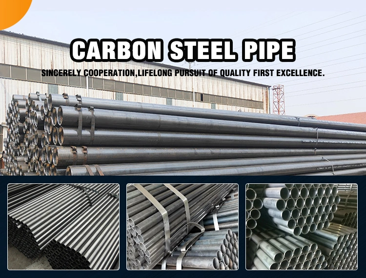 Hot DIP Hollow Ms Round /Square Pipe Welded/Seamless Steel Pipe