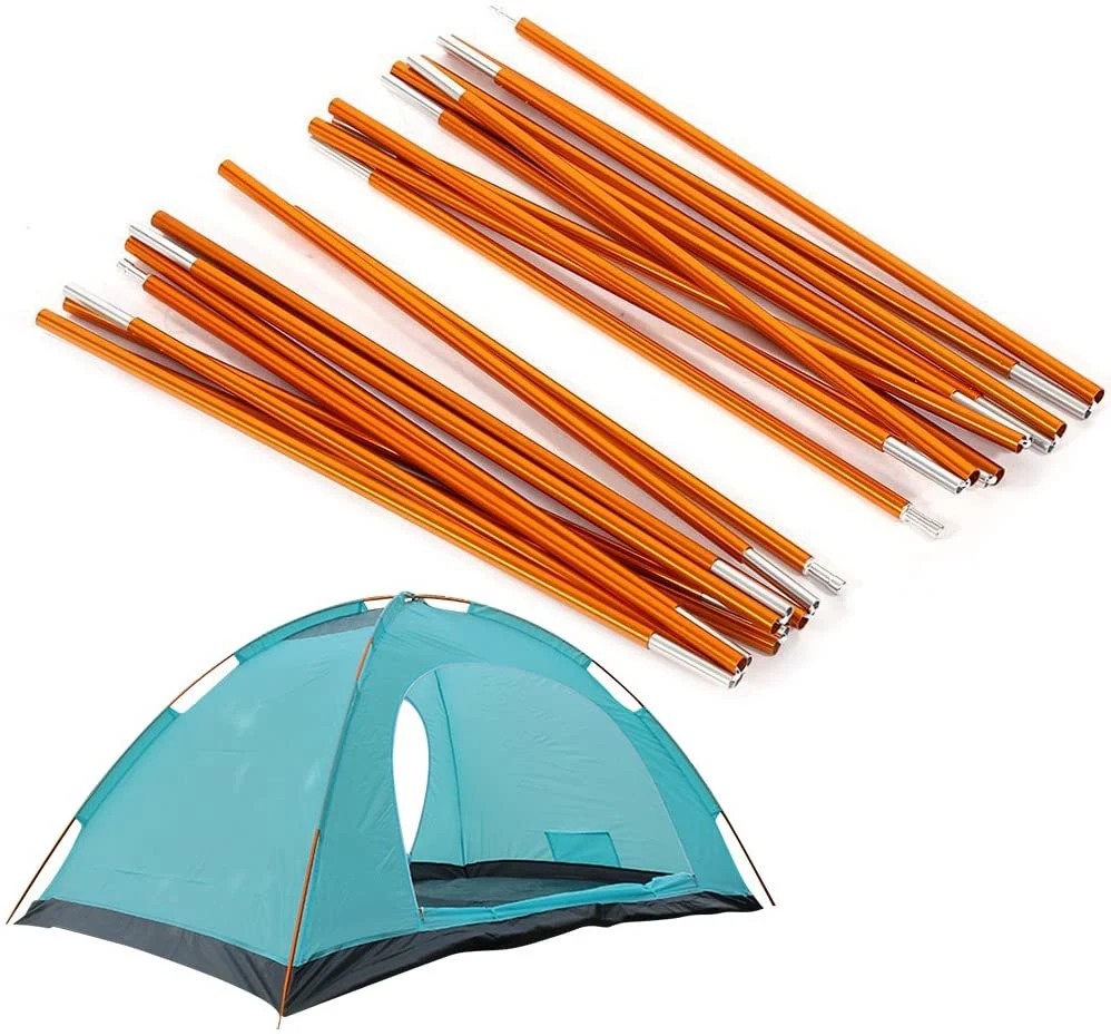 Camping Tarp Tents Pole Adjustable Telescoping Aluminum Pole Tube