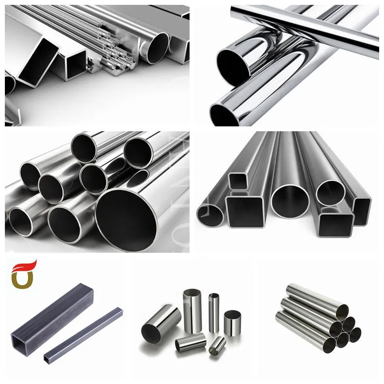 High Quality 201 304 304L 316 316L Ss Round Pipe/ Tube ERW Welding Line Type Stainless Steel Tubing Prices