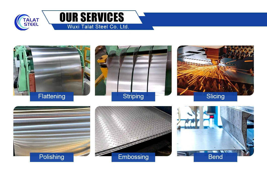 3003 5052 8001 8011 7075 Custom Size Aluminum Steel/Stainless Steel/Carbon Steel Round/Square/Rectangular Bar