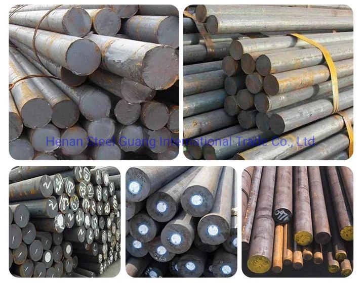 High-Strength Round Steel Bar S235 S355 1045 S35c S45c A36 Ss400 Alloy Mild Carbon Steel Round Bar