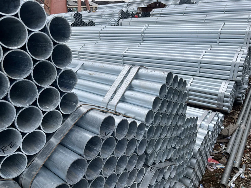 Hot Dipped Dx51d Z275g 4 Inch Thick Galvanized Steel Round Tube Pipe