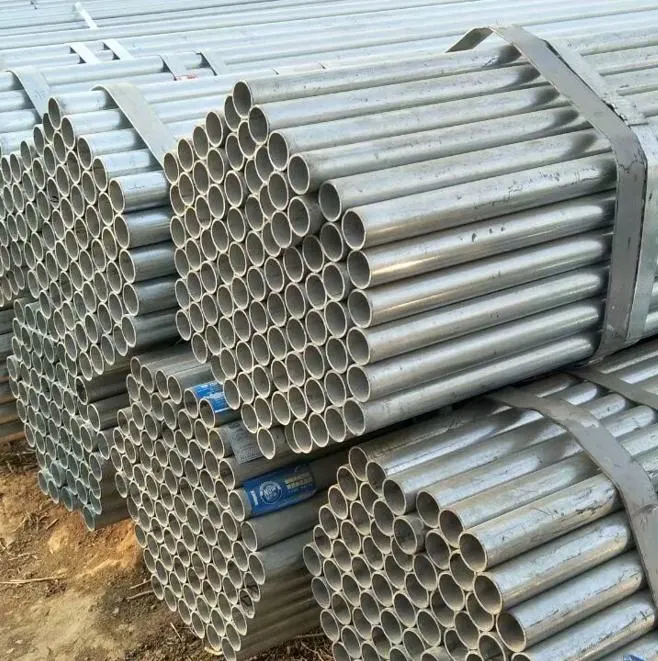 Factory Supplied 2.5 Inch Gi Hollow Pipe/Galvanized Round Steel Pipe