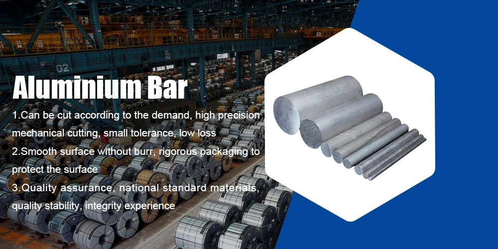 High Quality Aluminum Billets and Ingots 6063 6061 Aluminum Bars Alloy Bars Aluminum Round Bars