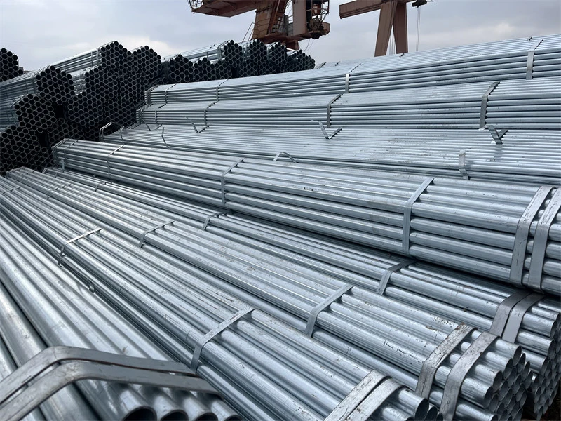 Hot Dipped Dx51d Z275g 4 Inch Thick Galvanized Steel Round Tube Pipe