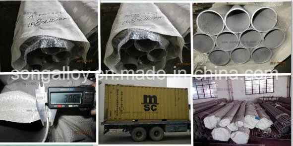 Pickled ASTM A312 Tp304h Stainless Steel Round Tube Pipes