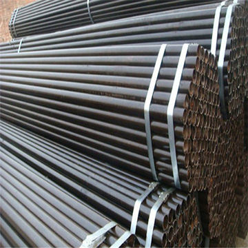 2023 Chinese Manufacturer ERW Steel Q195-Q345 Round Section Thinwall Black Round Mild Steel Welded Pipe