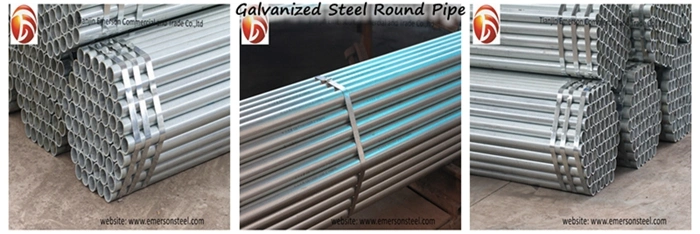 Gi Iron Pipe Hot DIP Galvanized Welded Steel Pipe Galvanised Round Steel Pipe