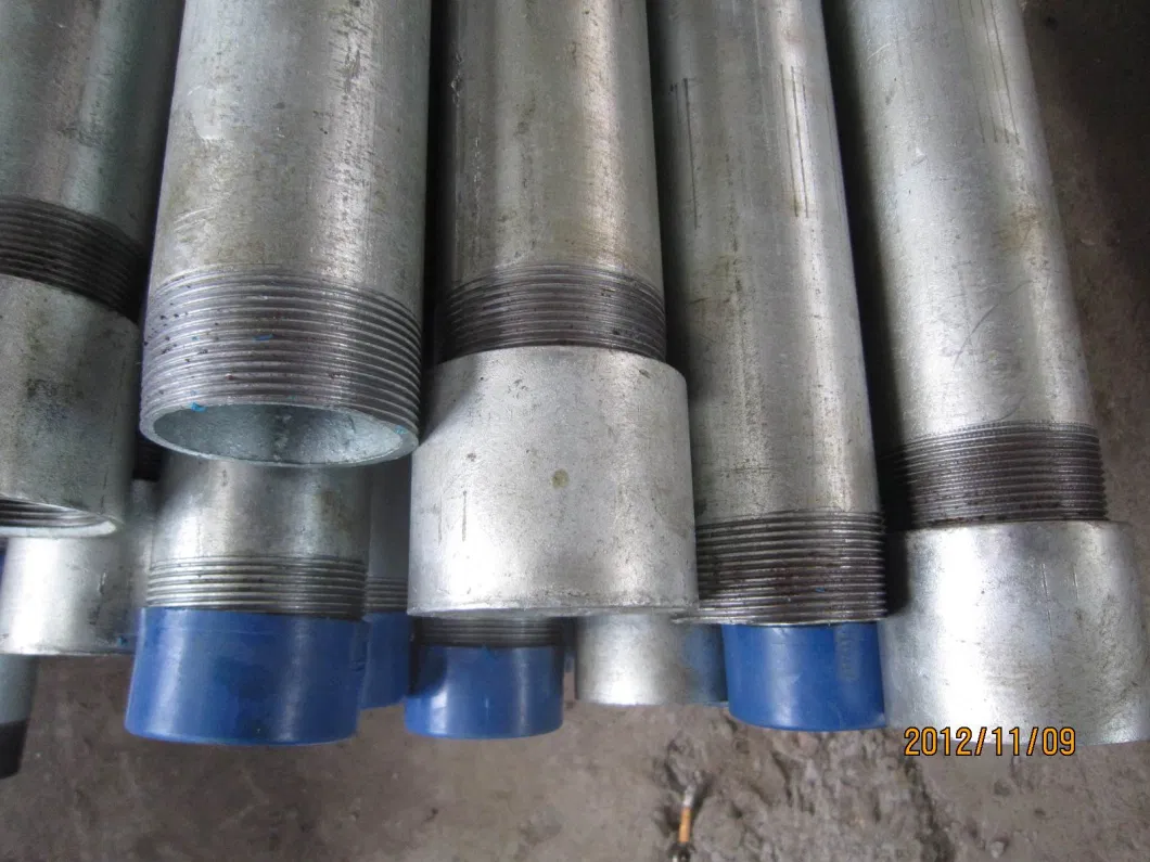 Galvanized Steel Pipe 1/2 Inch Galvanized Steel Round Pipe Price Per Kg
