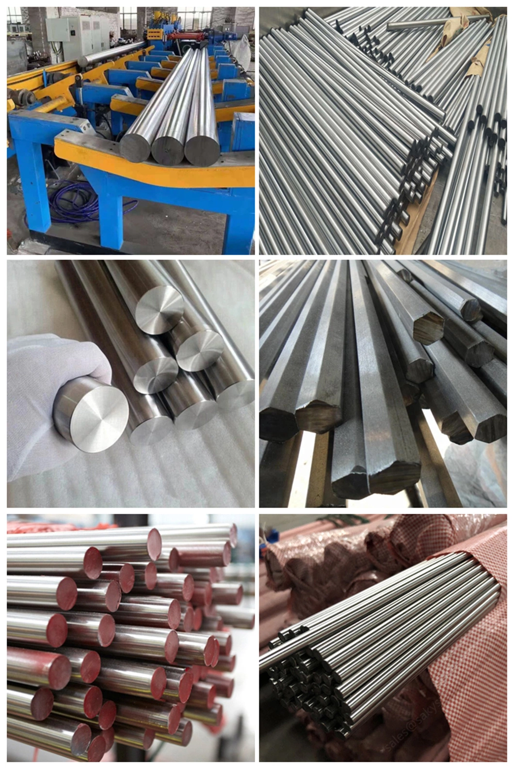 SUS 316 403 420 6mm 8mm Stainless Steel Rod Hot/Cold Rolled Stainless Steel Round Bar Rod