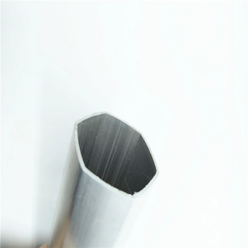 Aluminium Structural Profiles Bright Silvery 6063 Round Aluminium Tubing