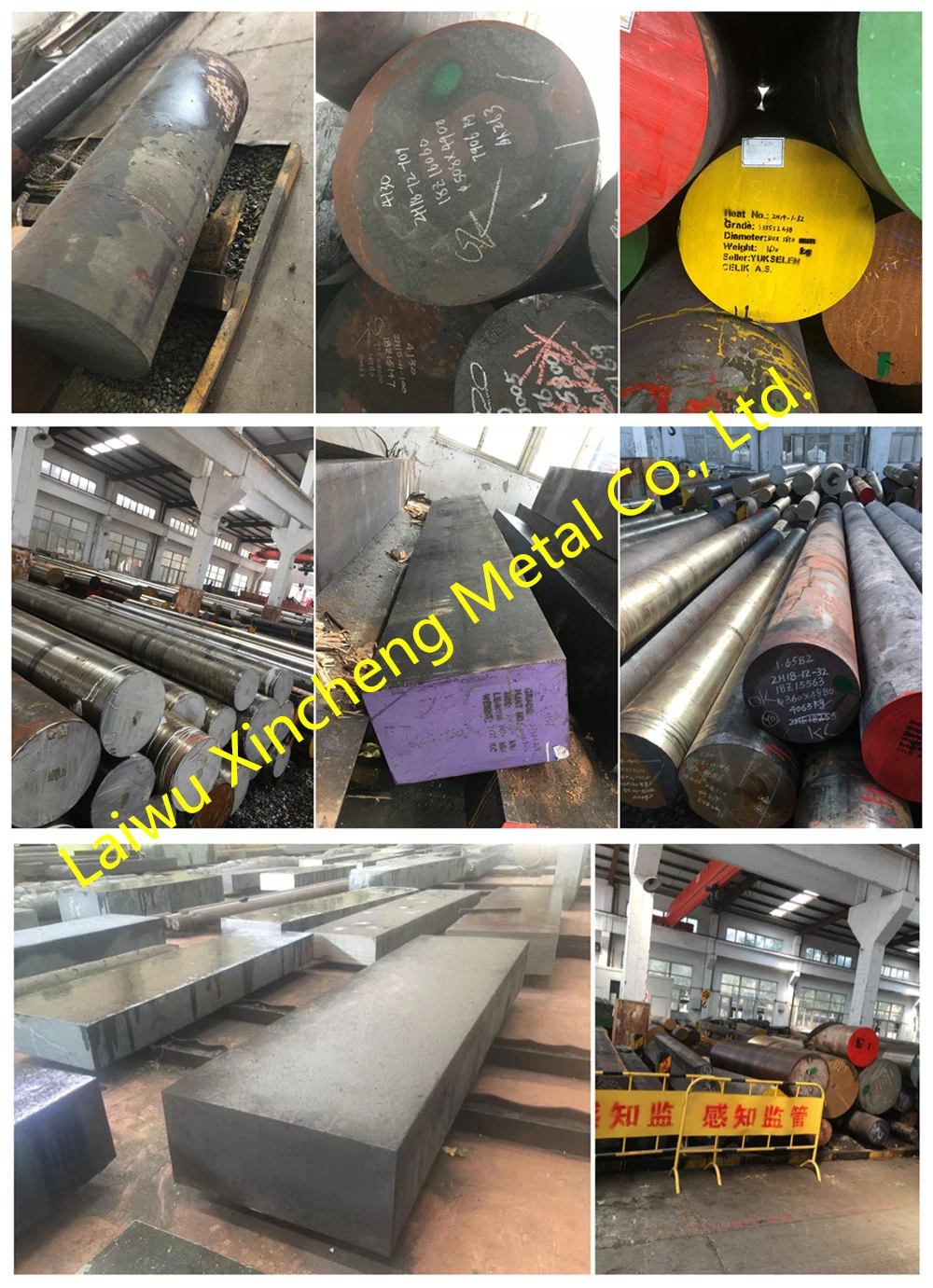 China Forged Steel 1045 8620 4340 4140/En19/Scm440/42CrMo Steel Round Bar / Square Bar