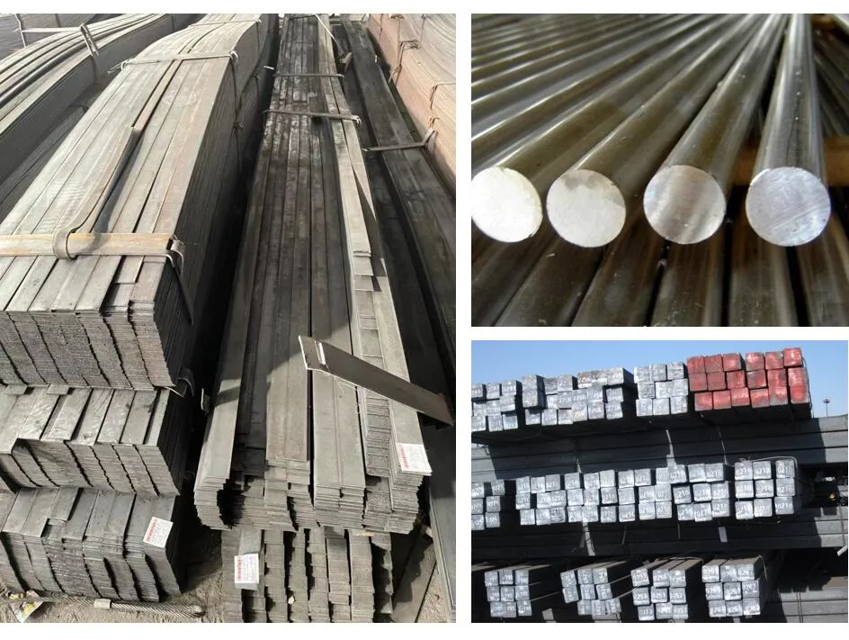 Hot Rolled Mild 4140 Aluminium Steel Bars 10mm Customized Diameter Square and Round Flat Bar Gi Stainless Carbon Steel Bar