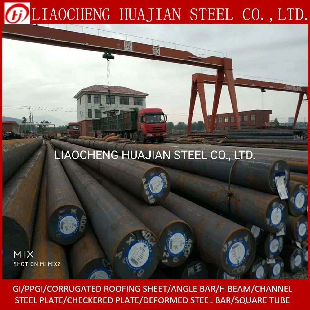 1045, Q235B, Q355b, 40cr Mild Steel 16mm Dia Round Bar of China Manufacture