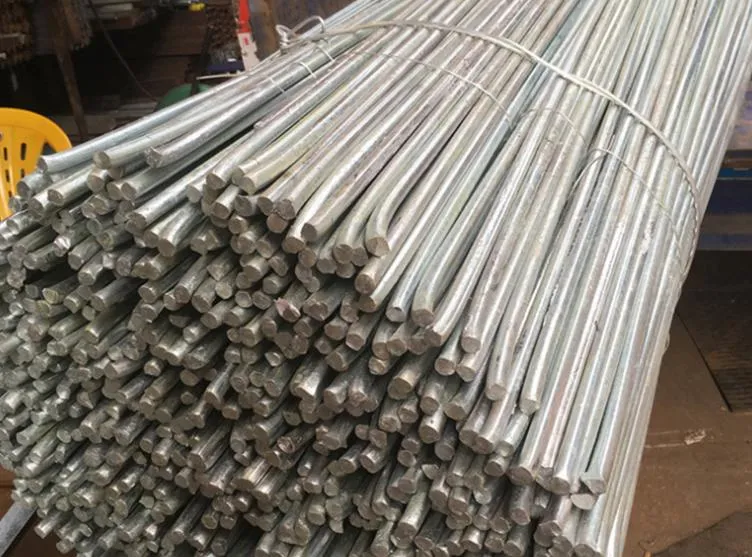 Rebar Iron Galvanised Steel Bar DIN Dx51d A36 S235jr S355jr for Construction