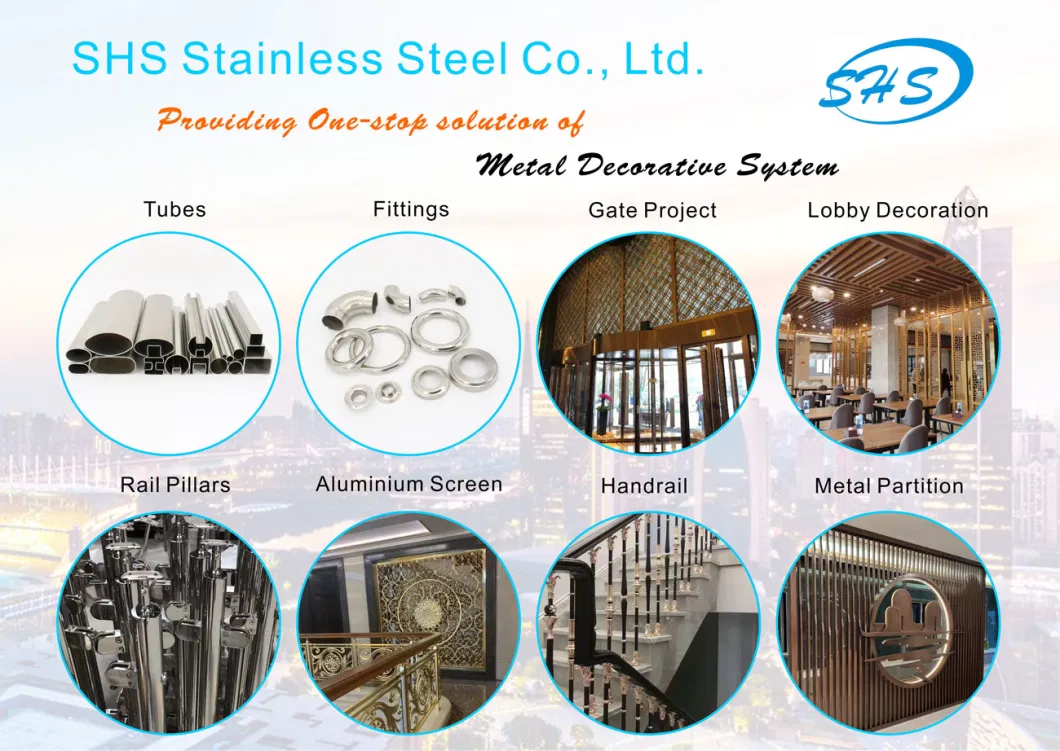 Stainless Steel Half Round Pipe for Building Material