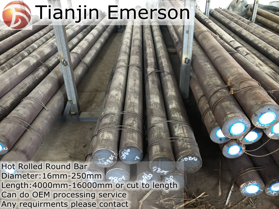 S45c C45 SAE1045 Hot Rolled/Cold Rolled/Forged Carbon/Alloy/Stainless Steel Round Bar