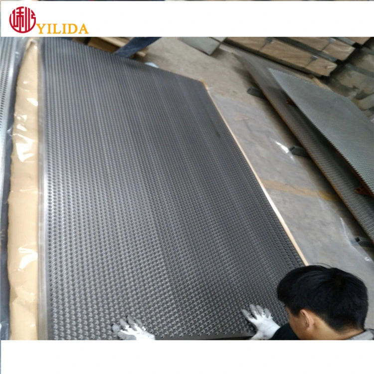 Construction Round Hole Perforated Metal Mesh Plate