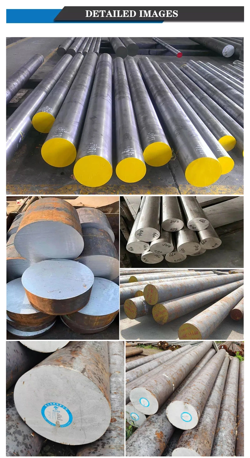 Factory Sale JIS Sm440 DIN 42CrMo4 Carbon Alloy Solid Round Bar Round Steel