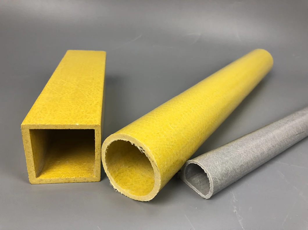 High Strength Hollow Fiberglass Tube FRP Round Tube