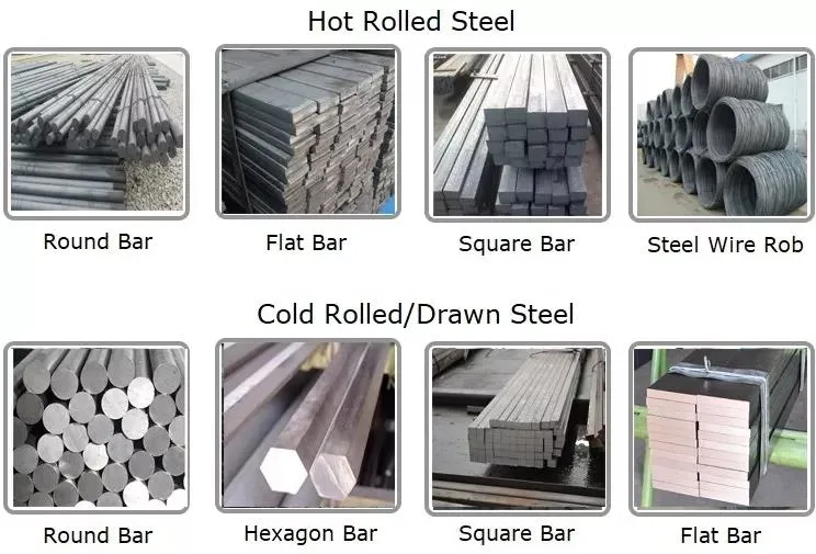 Factory Price Deformed Steel Bar Q195, Q235 Round Steel Rod