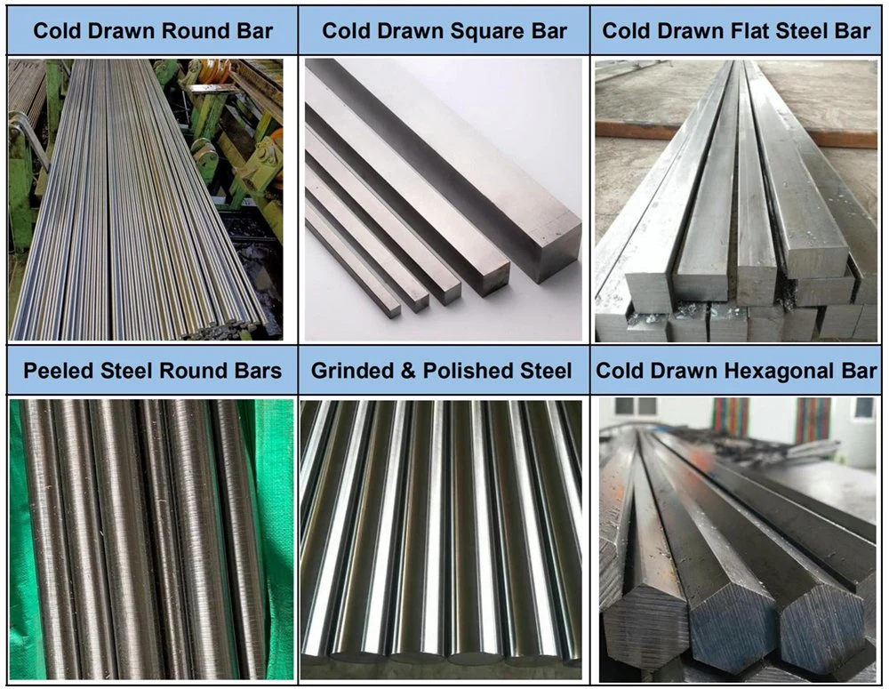 1045 S235jr En1a S45c C45 Cold Drawn Steel Round Bar Polished Steel