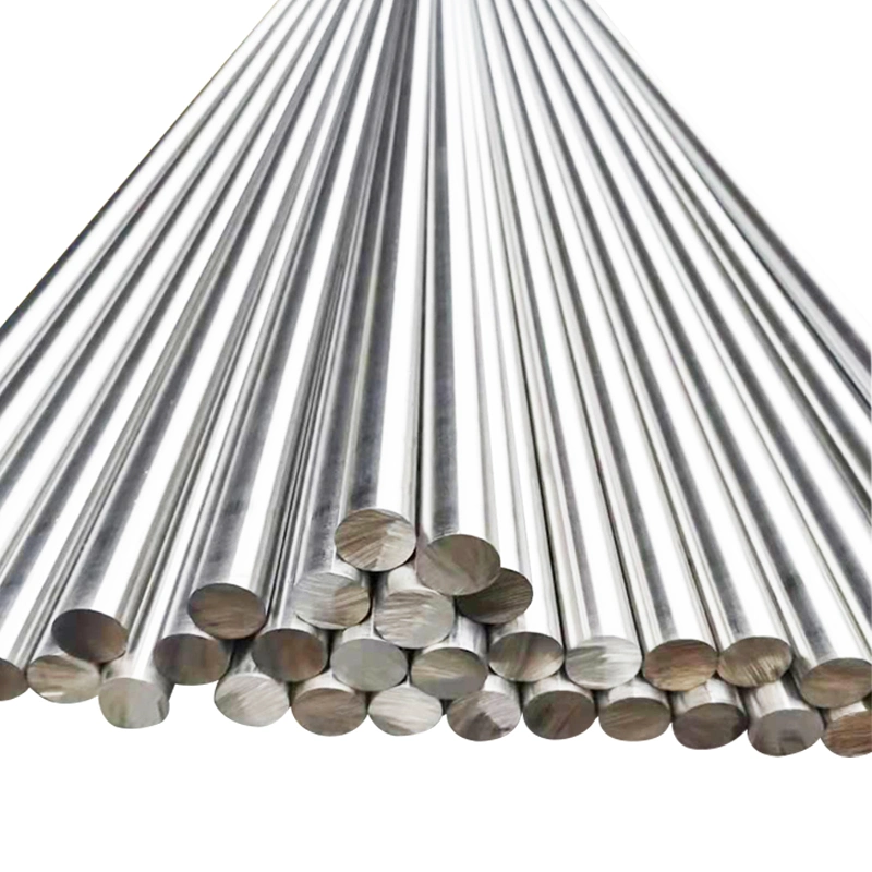 Wholesale Stainless Steel Round Bar/Rod Surface Treatment Black/Polishing/Peeled/Bright/Hairline Ss 304 201 2mm 3mm 6mm Stainless Steel Round Bar Metal Rod 904L