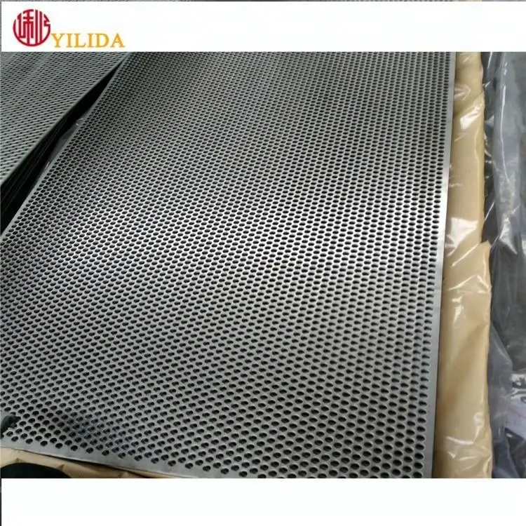 Low Price Perforated Metal Stainless Steel Mesh Round Hole Plate