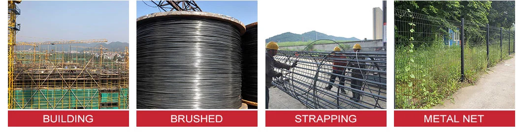 SAE 1006 Q235 Hot Rolled Carbon Steel Wire Rod with 3mm 3.5mm 4mm Diameter