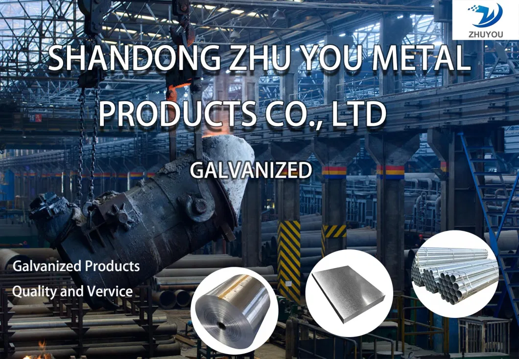 ASTM A53 Z30g Q195 Q235 Q345 Hot DIP Galvanized Steel Round Tube