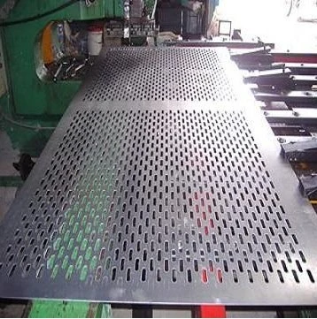 Round Hole Aluminum Sheet Metal Perforated Plate Screen