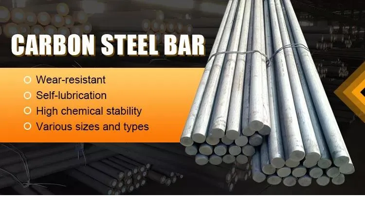 High-Strength Round Steel Bar S235 S355 1045 S35c S45c A36 Ss400 Alloy Mild Carbon Steel Round Bar