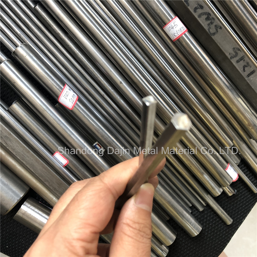 Mild Steel 1215 12L14 Calibrated Steel Round Hex Flat Bar