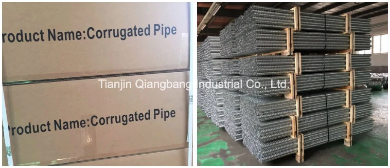 Galvanised Steel Corrugated Round Duct for PT Cables