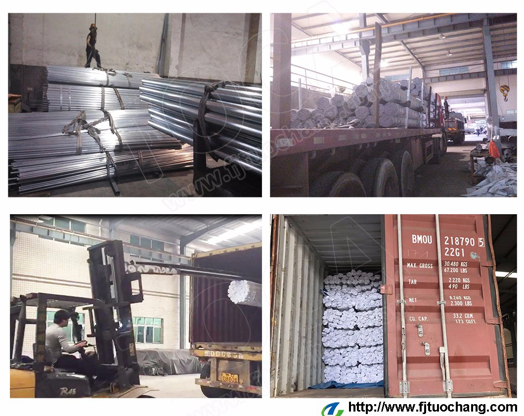 Q195 Galvanized Steel Round Tube