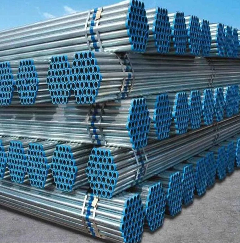 High Quality Cold/Hot Rolled Hot Dipped Zinc Coated Round Pipe/Tube Gi Tube/Pipe Metal Iron Steel Tube Pipe Galvanized Steel Pipe