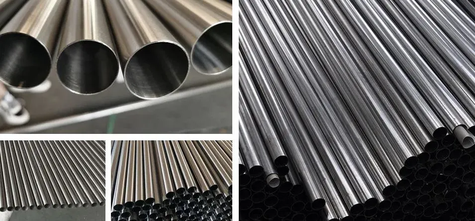 Seamless Welded Mirror Polished/Polishing for Heat Exchanger (10%off ASTM DIN 304/304L/321/316/316L/316ti/347) Stainless Steel Tube Pipe