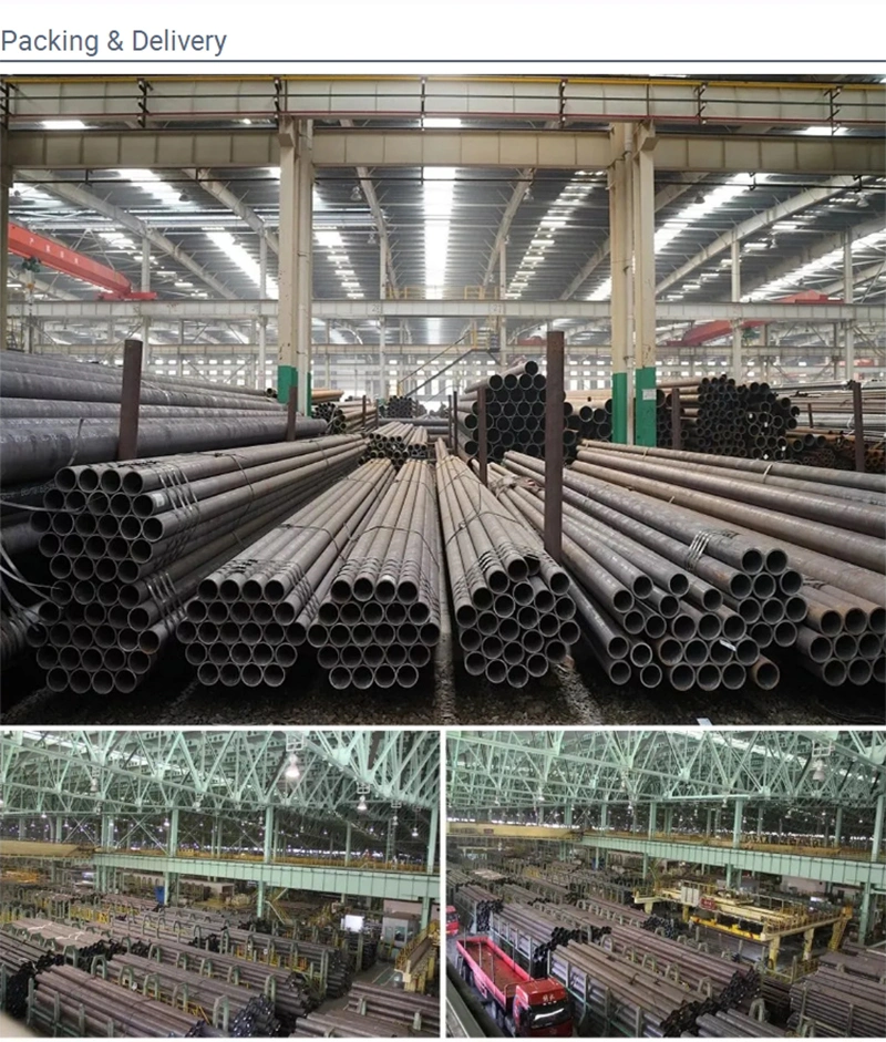 ASTM A312 API 5L Carbon Steel Pipe Price Dom Tubing Structural Tubing